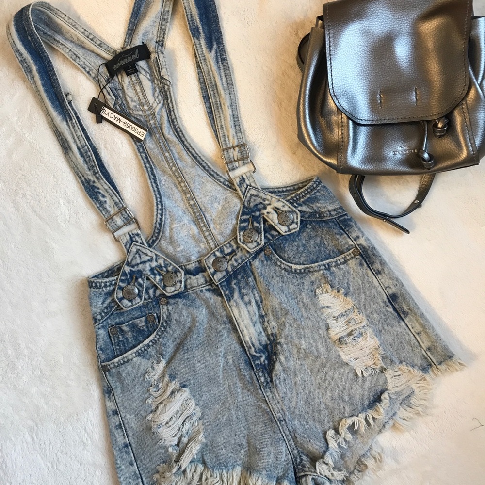 Crazy sale today!!!Nice romper jean size S